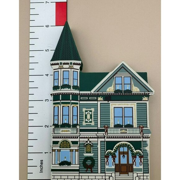 The Cats Meow San Francisco Christmas Spencer House Bed & Breakfast Wood - Picture 6 of 7